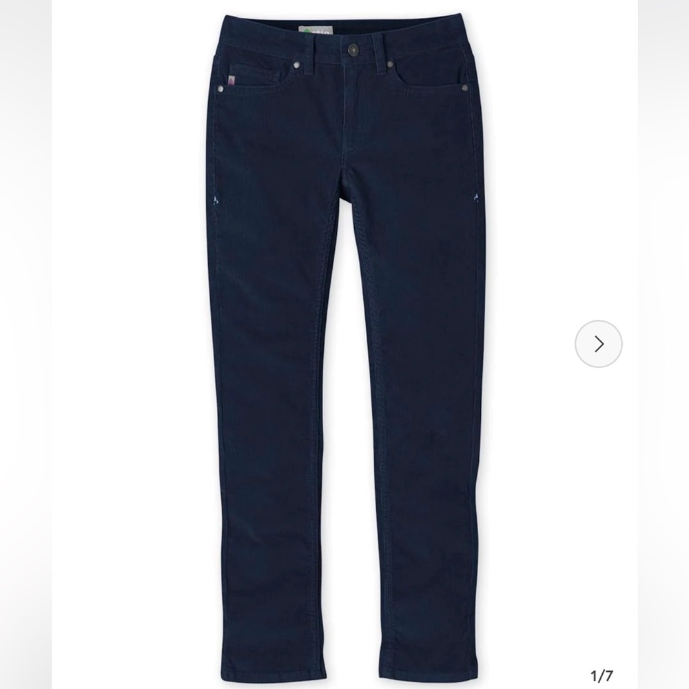 Stio Women’s Rivet Cord Pants Size 8 Navy (Mountain Shadow?)